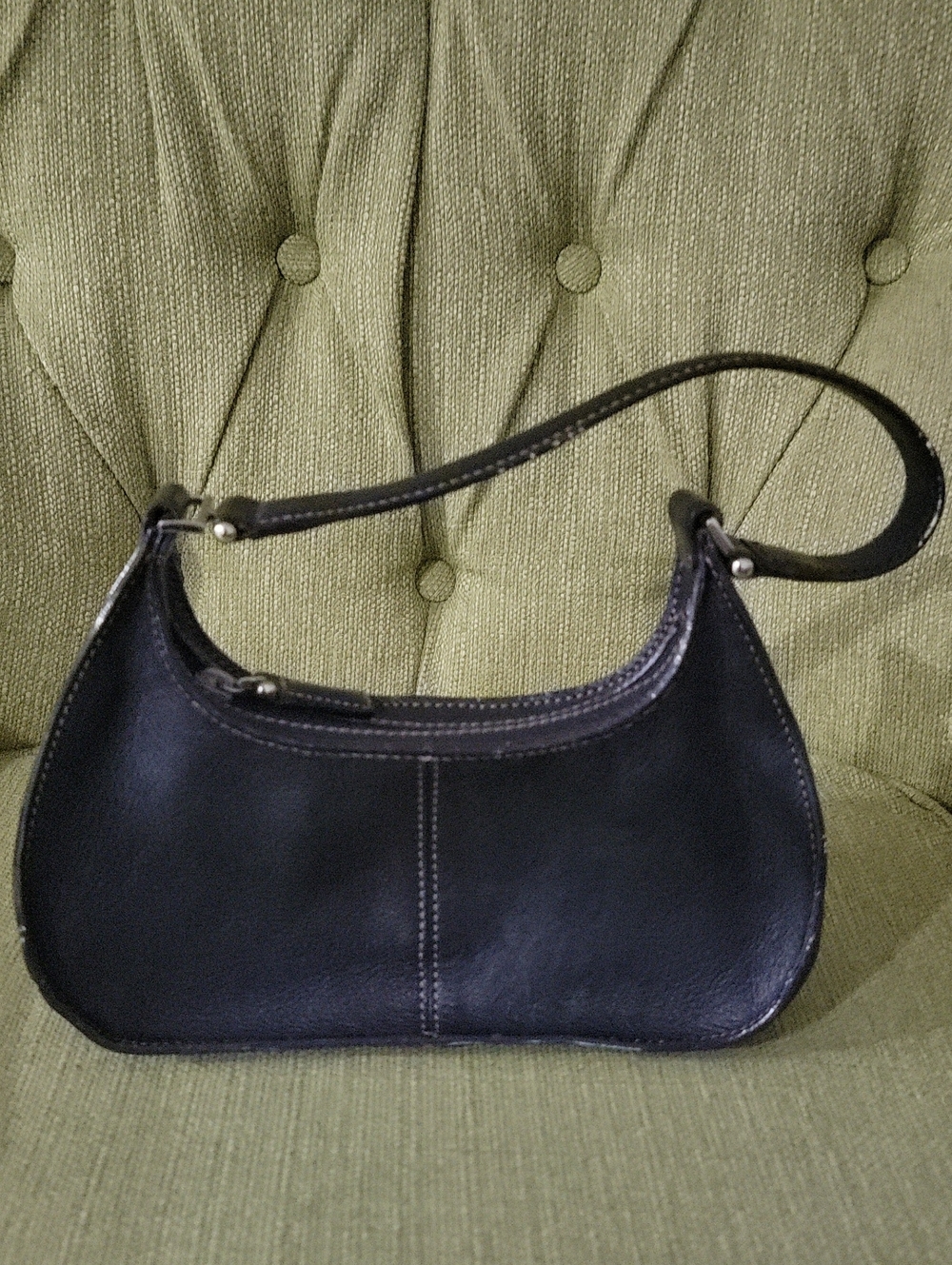 Cole Haan Black Leather Shoulder Bag